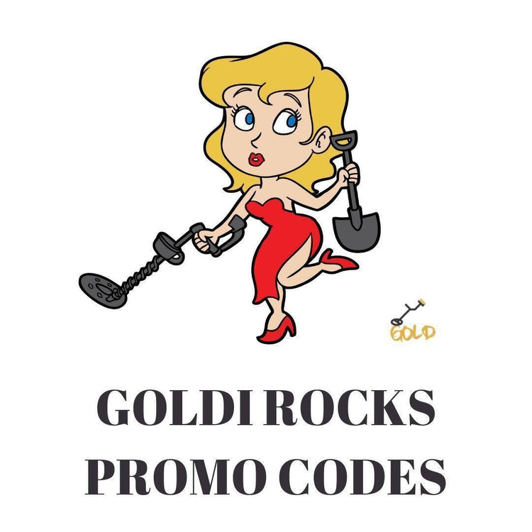 Goldi Rocks 2020 Promo Codes-Destination Gold Detectors