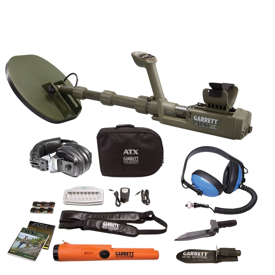 Garrett ATX Metal Detector Bundle 3-Destination Gold Detectors