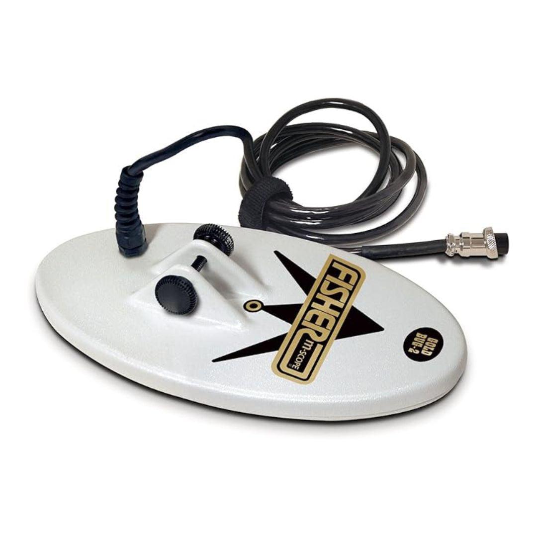 Fisher Gold Bug 2 Metal Detector - New Digital Version with 6.5" and 10" Coils