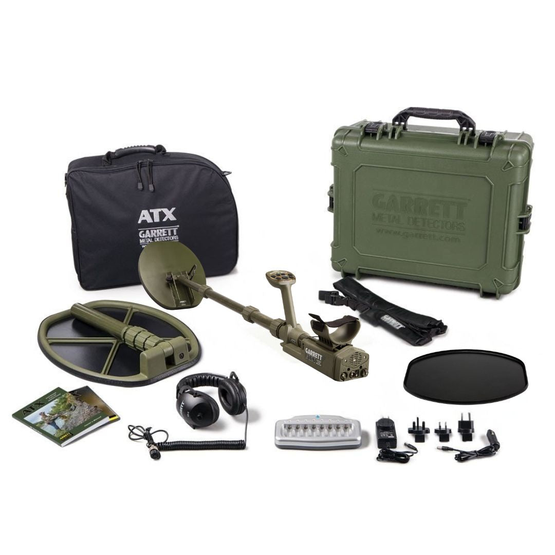 Garrett ATX Metal Detector DeepSeeker Package
