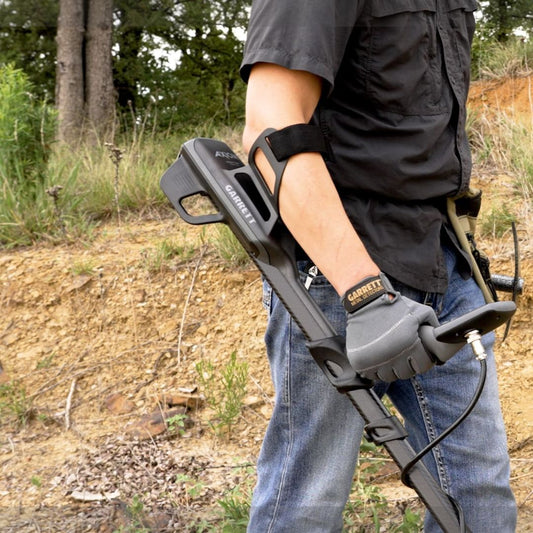 Garrett Axiom PI Gold Detector with MS-3 Headphones, Mono and Focused Core DD Searchcoils