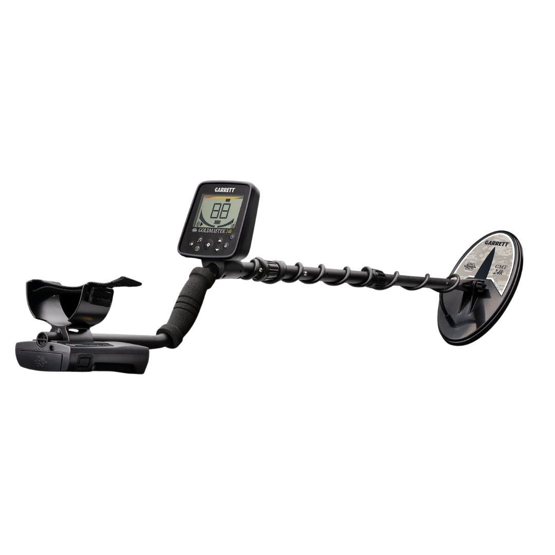 Garrett Goldmaster 24k Metal Detector 6x10" & 6" Coil Package-Destination Gold Detectors