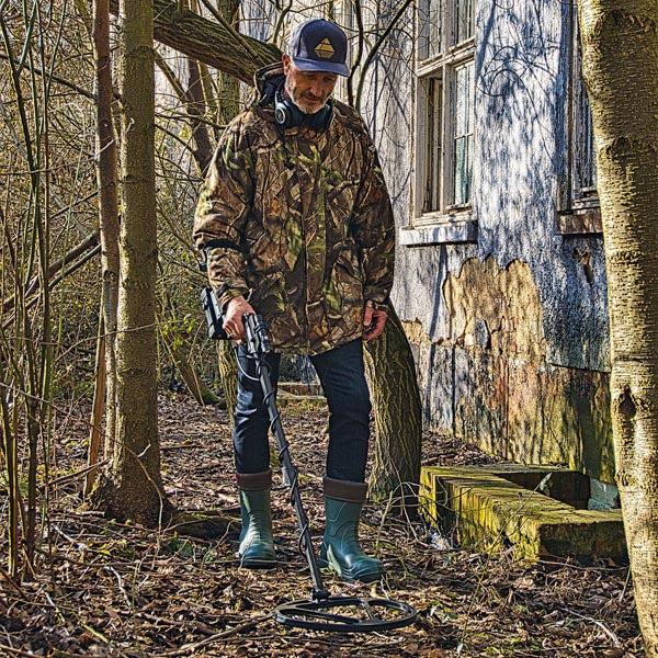 OKM Pulse Nova Metal Detector with Delta Search Coil-Destination Gold Detectors