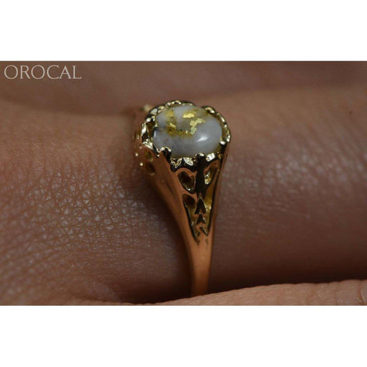 Orocal Gold Quartz Ladies Ring RL790Q-Destination Gold Detectors