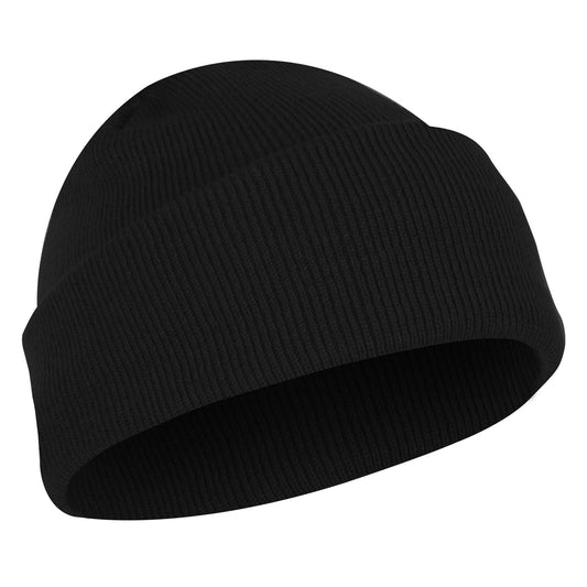 Rothco Deluxe Fine Knit Watch Cap Black