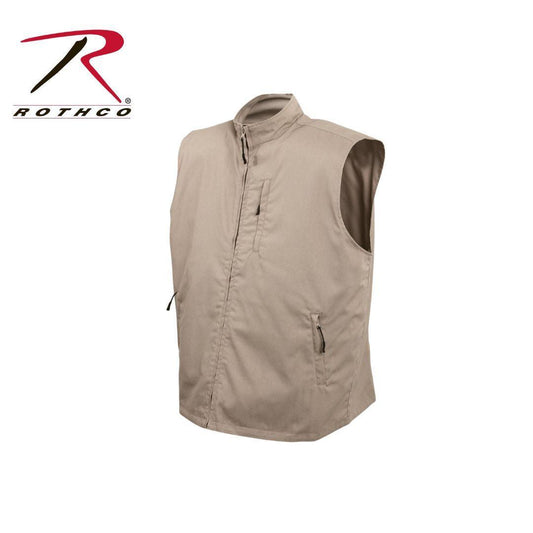 Rothco Undercover Travel Vest Khaki-Destination Gold Detectors