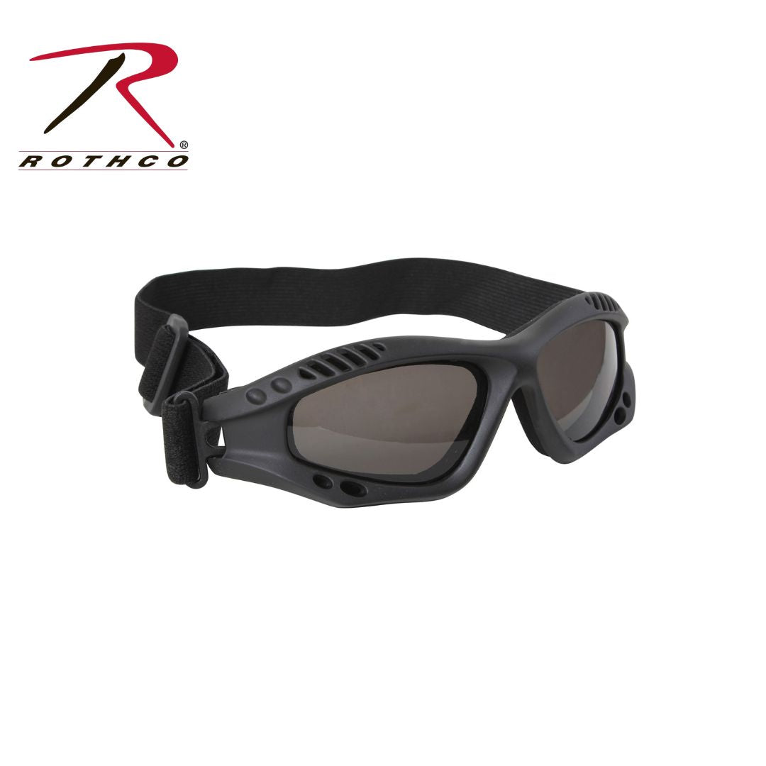 Rothco Ventec Tactical Goggles Black-Destination Gold Detectors