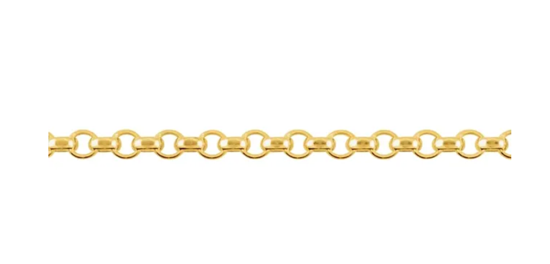 1/10 oz .9999 Pure 24K Maple Gold Bullion with 14K Frame and 20" 2.5 mm Hollow Rolo Chain