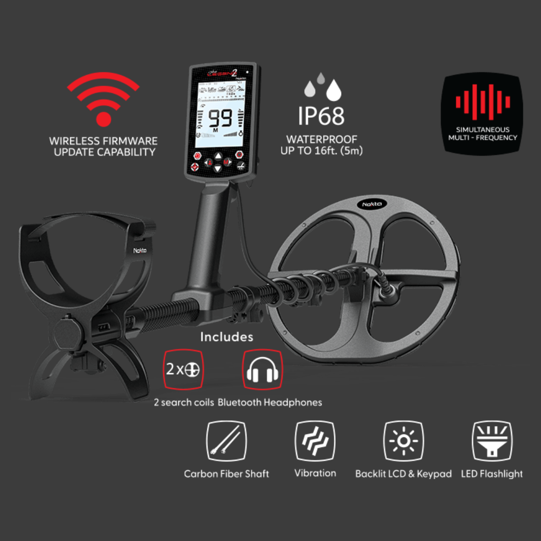 New Nokta The Legend 2 Metal Detector - Available for Pre-Order