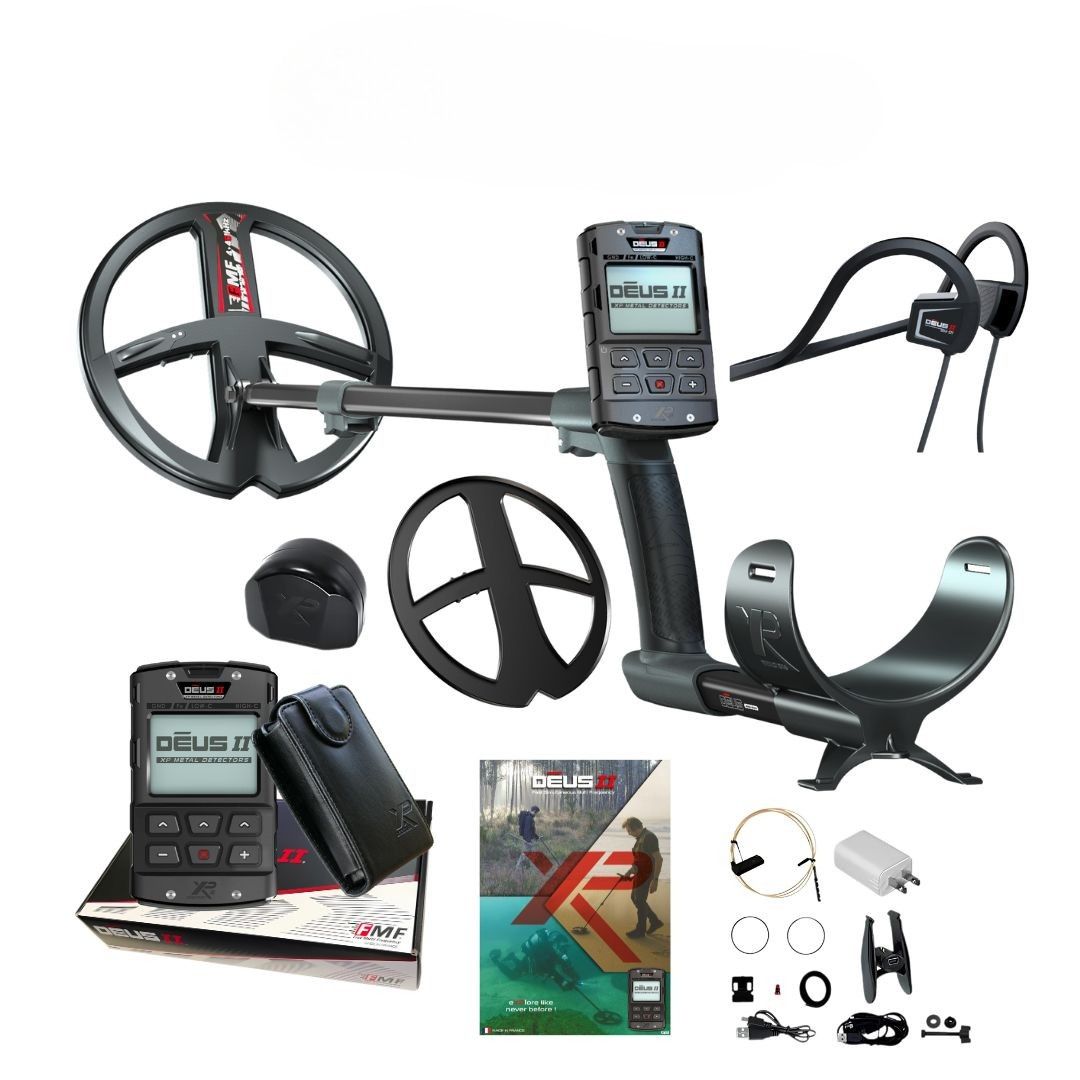 XP DEUS II with BH-01 Headphones Metal Detector - Destination Gold Detectors