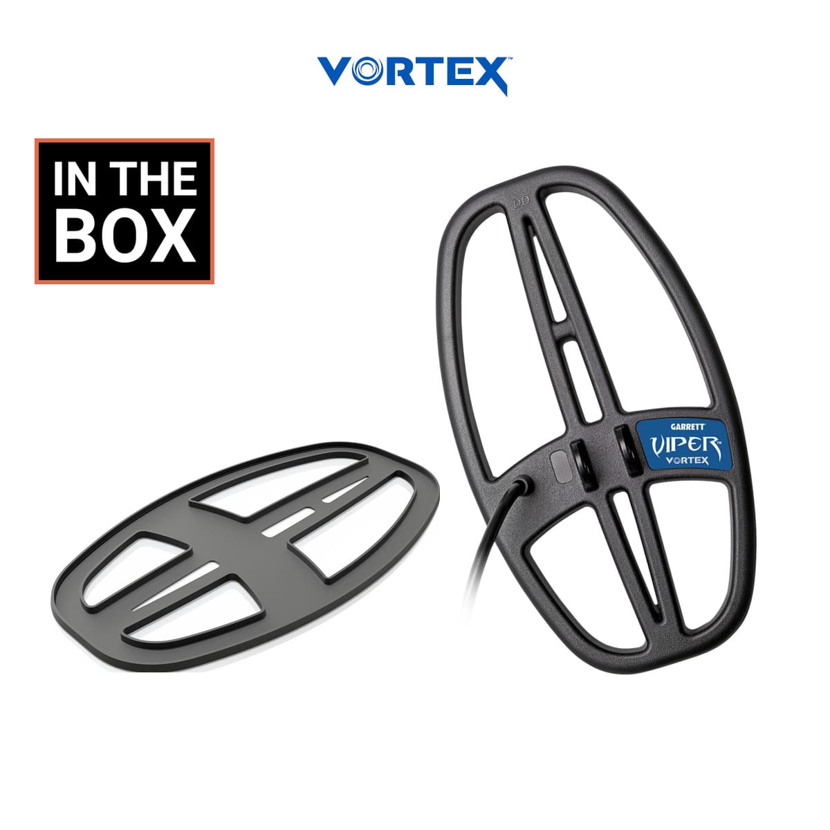 Garrett Vortex 6" x 11" DD Viper Searchcoil