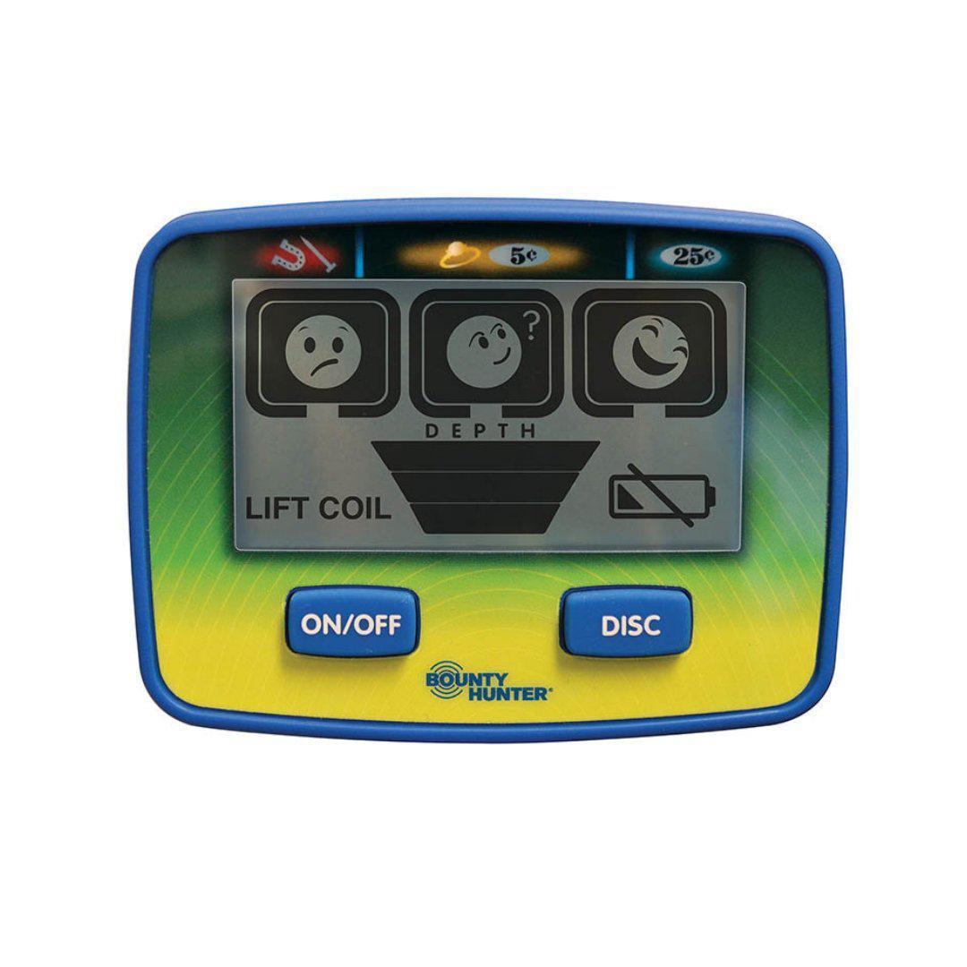 Bounty Hunter Junior Target I.D Metal Detector-Destination Gold Detectors