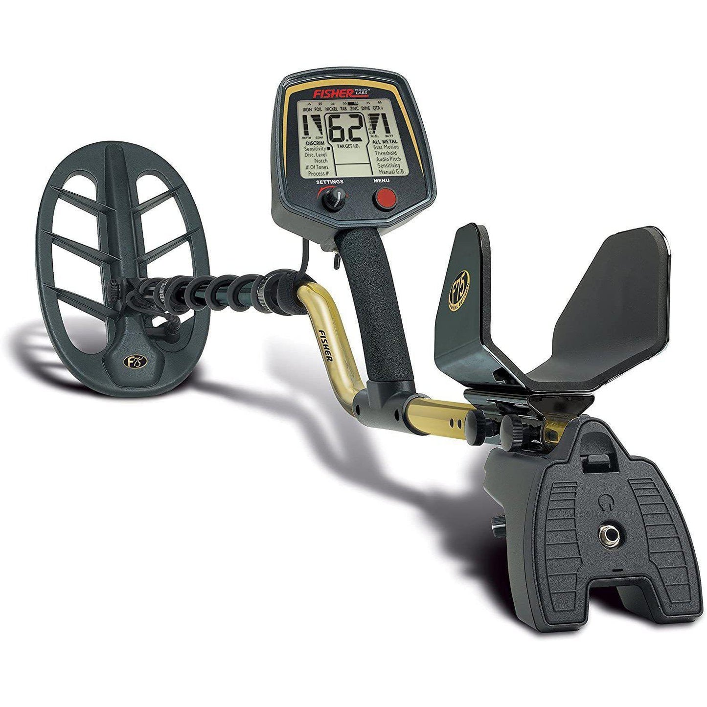 Fisher F75 Metal Detector-Destination Gold Detectors
