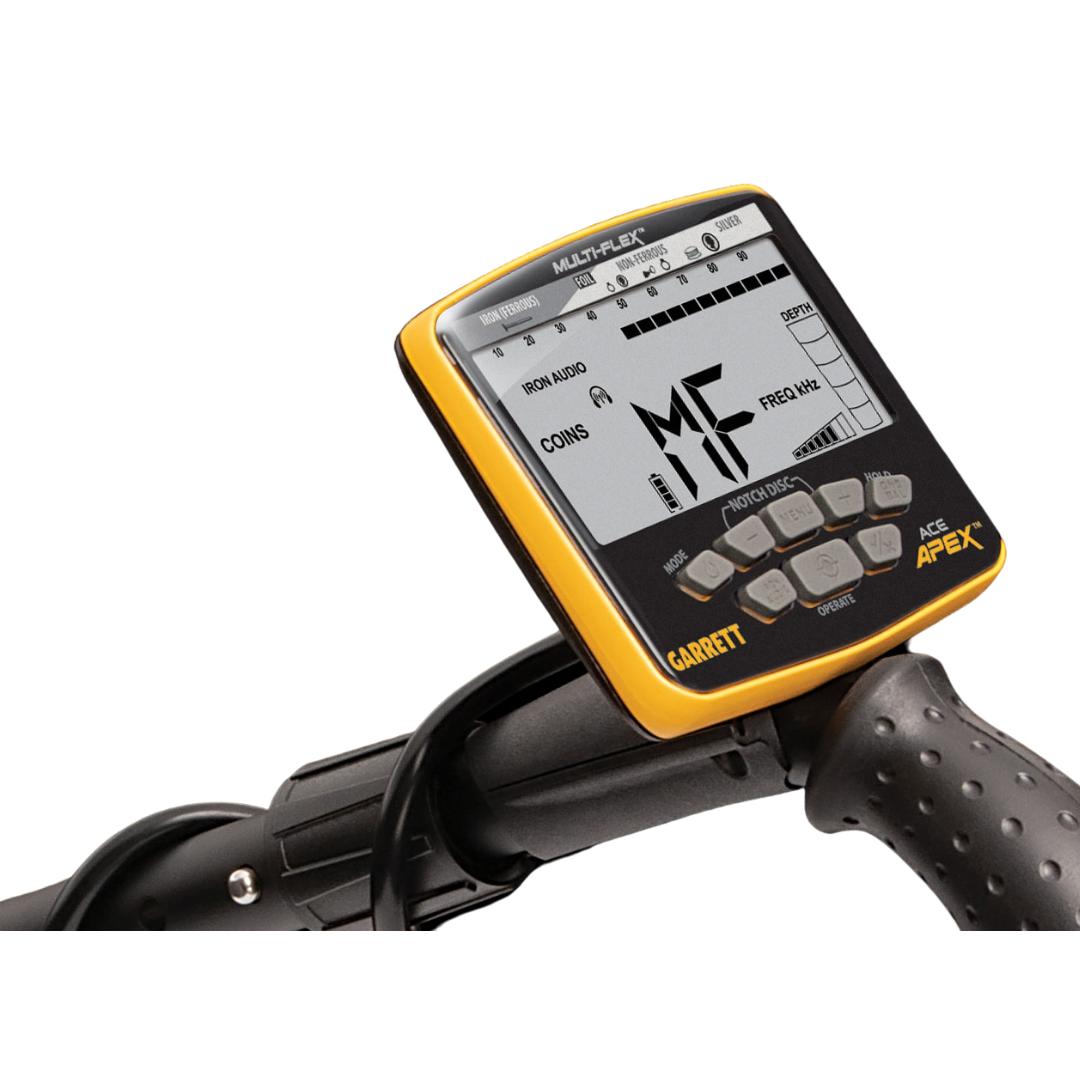 Garrett ACE APEX 6" x 11" Viper Coil Metal Detector-Destination Gold Detectors