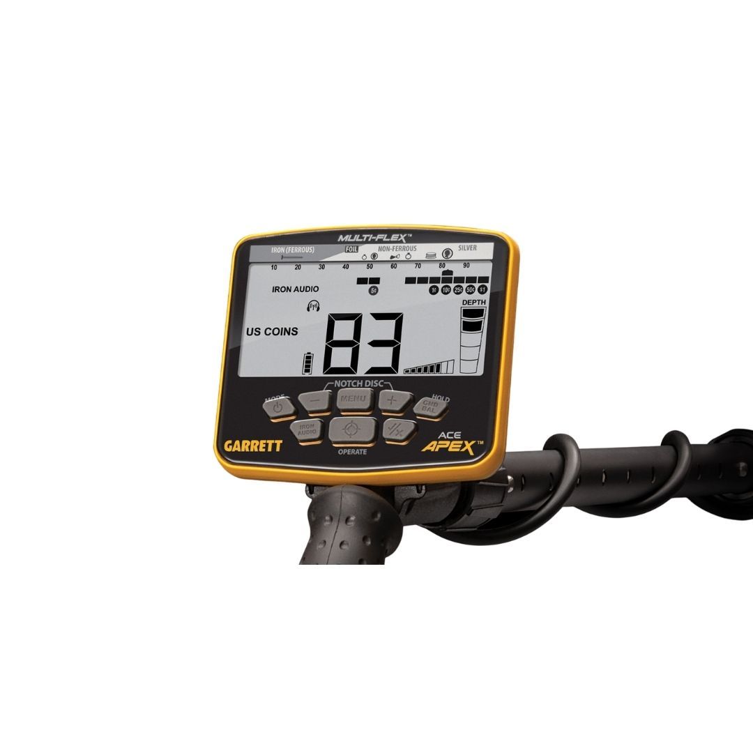 Garrett ACE APEX 6" x 11" Viper Coil Metal Detector-Destination Gold Detectors