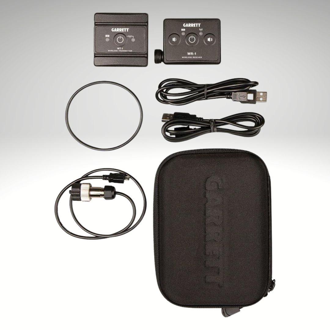 Garrett Z-Lynk Wireless System: 2-Pin AT Headphone Kit-Destination Gold Detectors