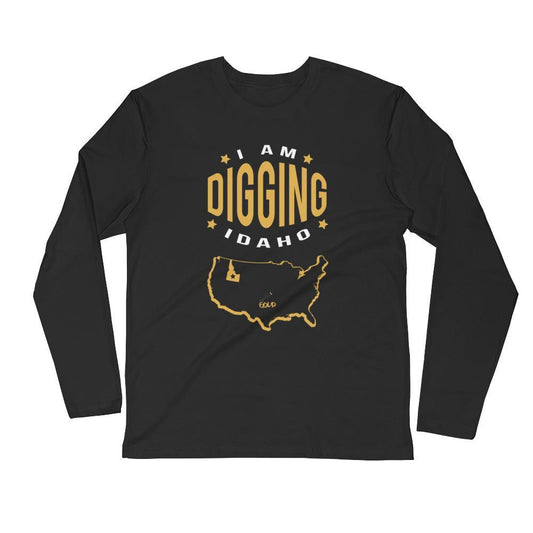 Idaho State Digger's Long Sleeve-Destination Gold Detectors