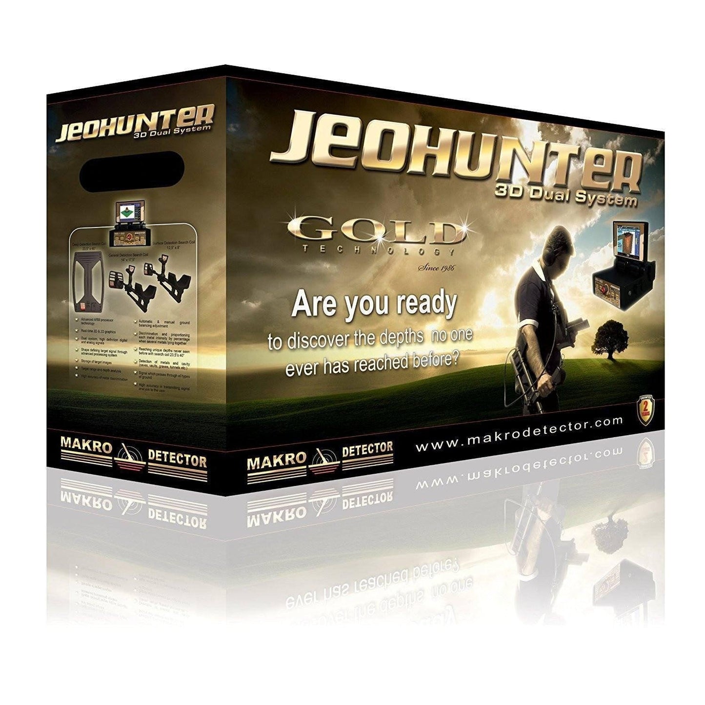 Nokta Jeohunter 3D Metal Detector-Destination Gold Detectors