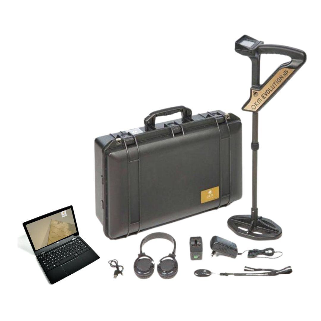 OKM Evolution NTX 3D Scanner Metal Detector-Destination Gold Detectors