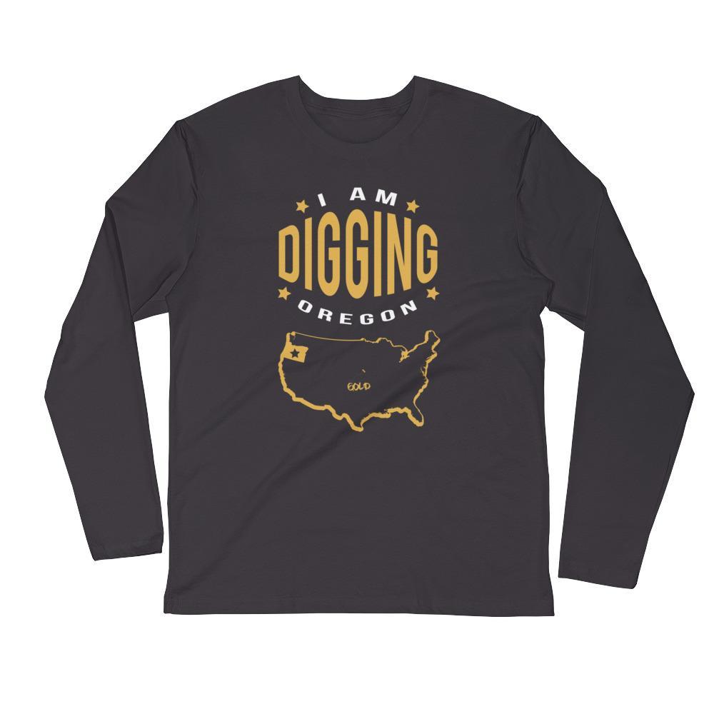 Oregon State Digger's Long Sleeve-Destination Gold Detectors