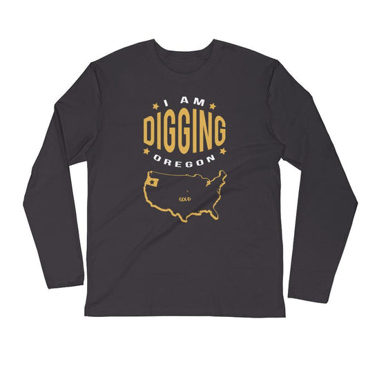 Oregon State Digger's Long Sleeve-Destination Gold Detectors