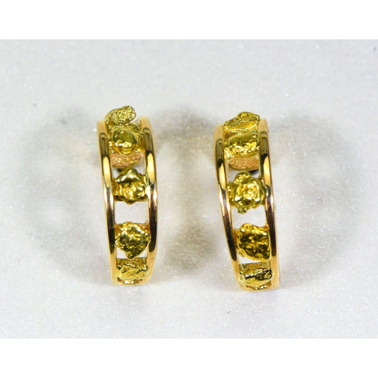 Orocal Gold Nugget Earrings EH18-Destination Gold Detectors