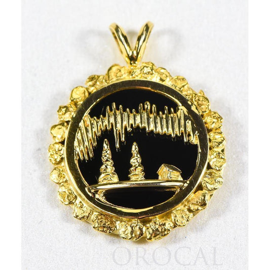 Orocal Gold Nugget Holiday Pendant PAJ029NBJ-Destination Gold Detectors