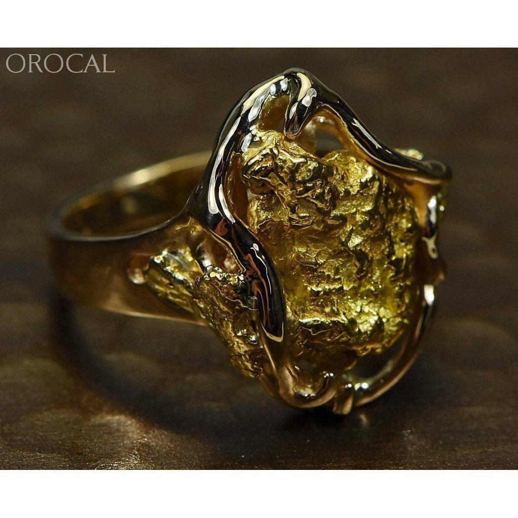 Orocal Gold Nugget Ladies Ring RL232L-Destination Gold Detectors