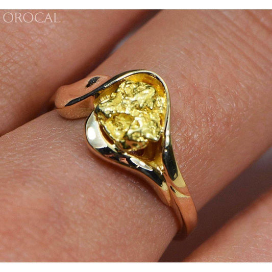 Orocal Gold Nugget Ladies Ring RL509-Destination Gold Detectors