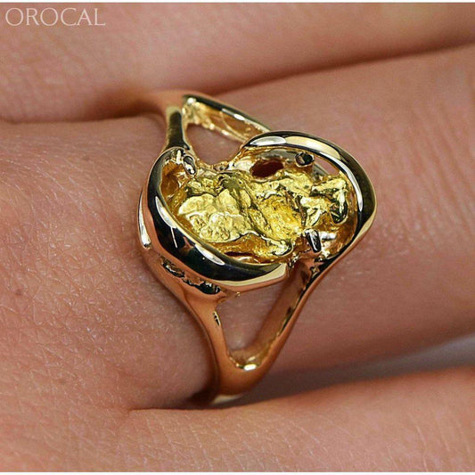 Orocal Gold Nugget Ladies Ring RL784SN-Destination Gold Detectors