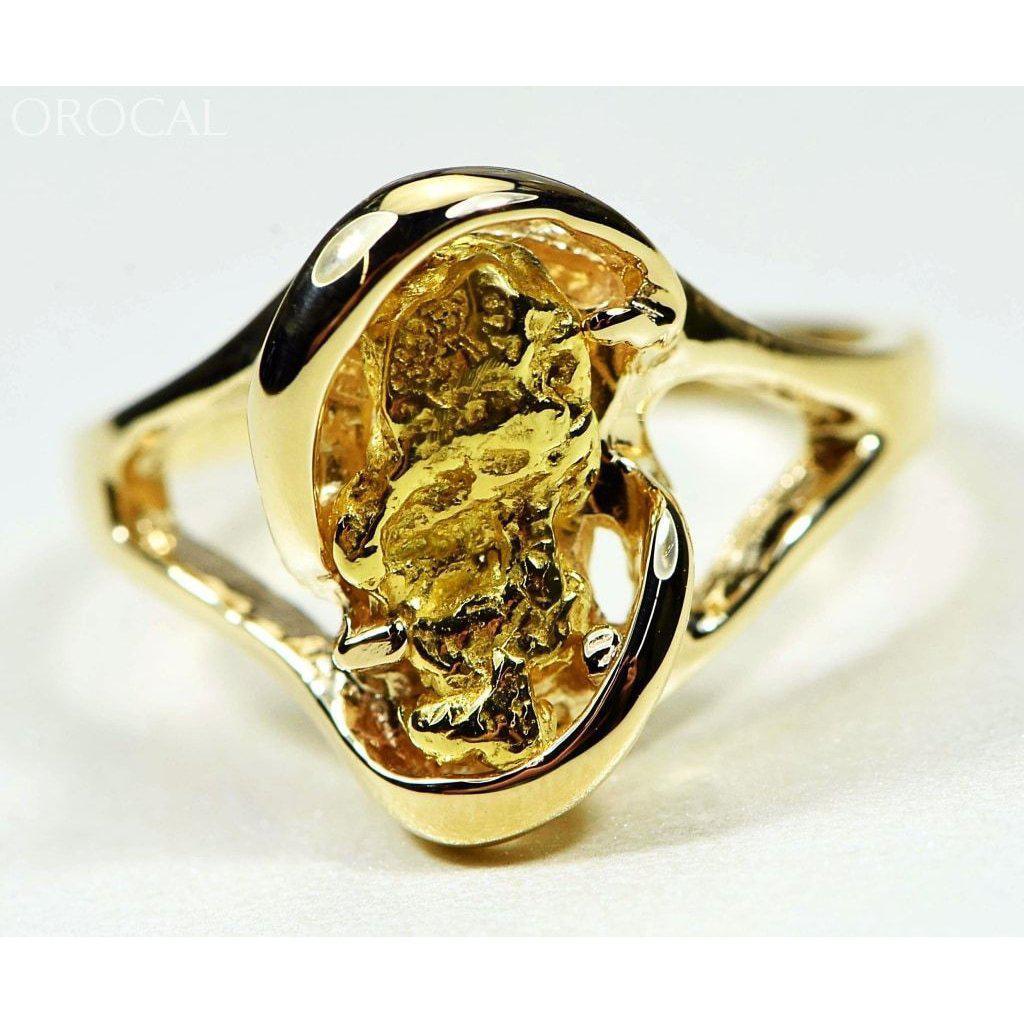 Orocal Gold Nugget Ladies Ring RL784SN-Destination Gold Detectors