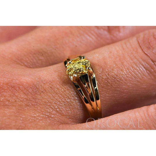 Orocal Gold Nugget Ladies Ring RL787N-Destination Gold Detectors