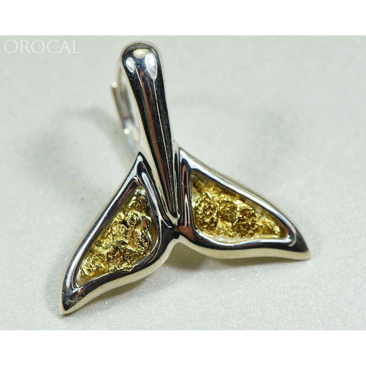 Orocal Gold Nugget Whale Tail Pendant EWT44LNLB-Destination Gold Detectors