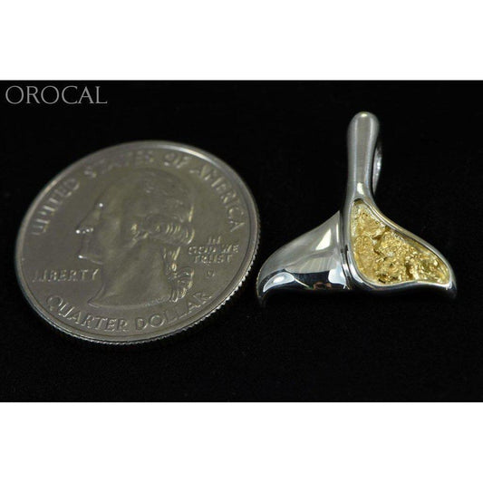 Orocal Gold Nugget Whale Tail Pendant PDLWT13NSSX-Destination Gold Detectors
