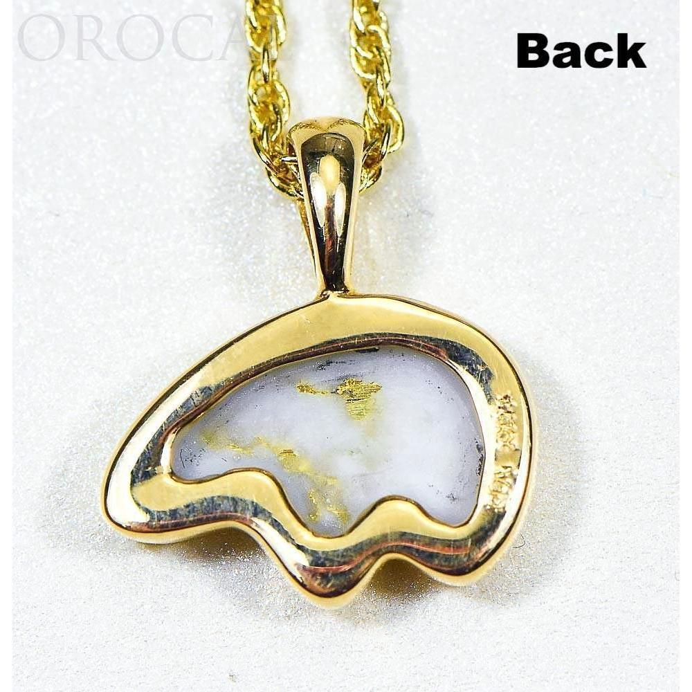 Orocal Gold Quartz Bear Peandant PBR1MHQX-Destination Gold Detectors
