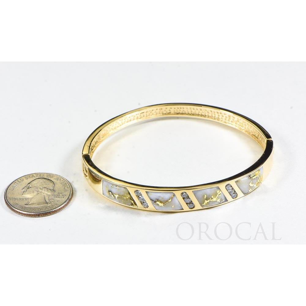 Orocal Gold Quartz Bracelet BBDL132D63Q-Destination Gold Detectors