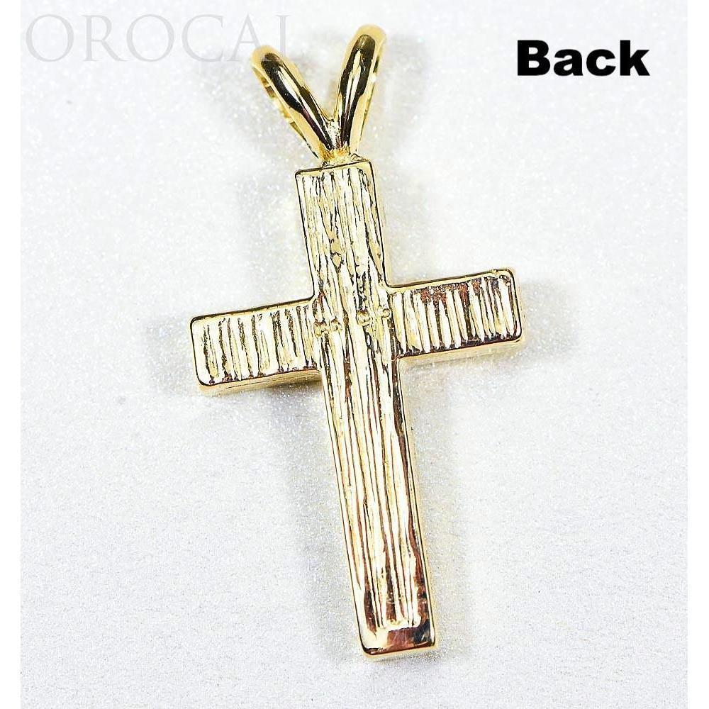 Orocal Gold Quartz Cross Pendant PCR9QX-Destination Gold Detectors