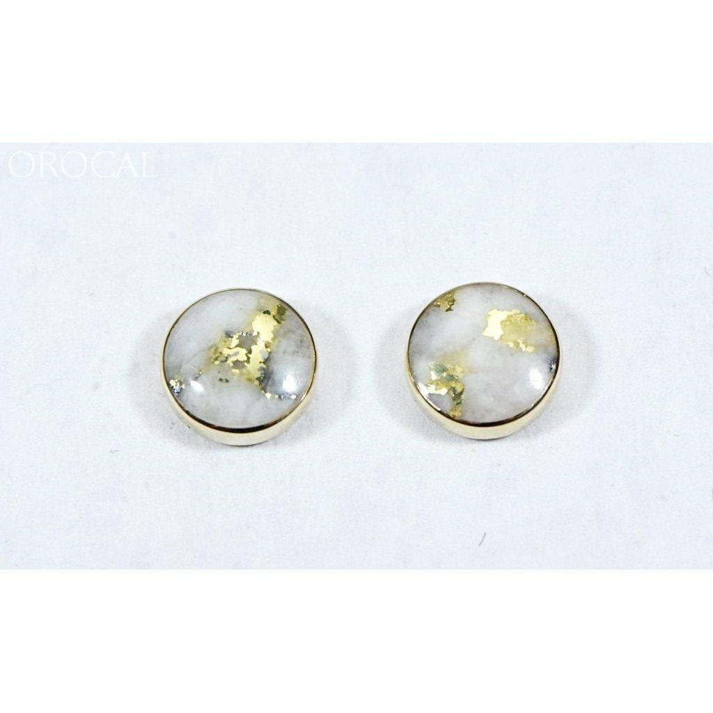 Orocal Gold Quartz Earrings EBZ6MMQ-Destination Gold Detectors