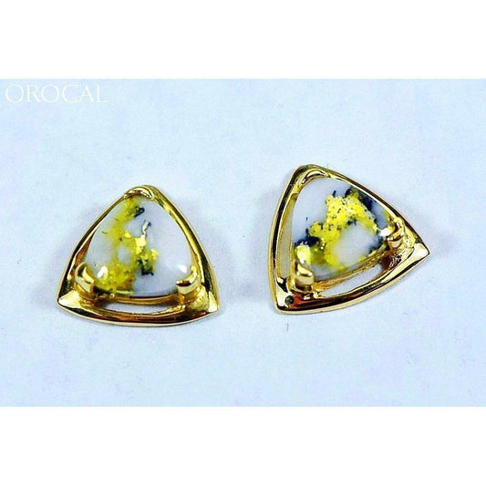 Orocal Gold Quartz Earrings EN441Q-Destination Gold Detectors