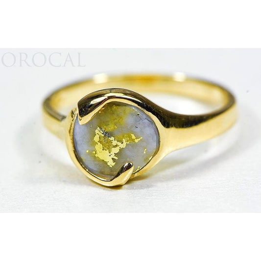 Orocal Gold Quartz Ladies Ring RL650Q-Destination Gold Detectors