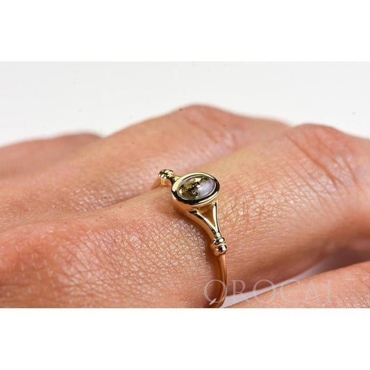 Orocal Gold Quartz Ladies Ring RL725Q-Destination Gold Detectors