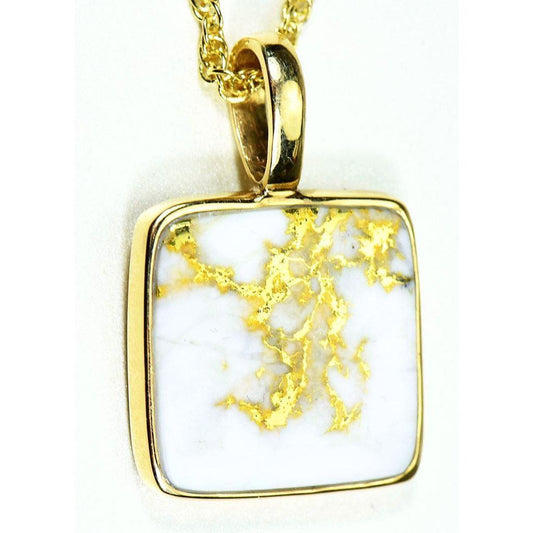 Orocal Gold Quartz Pendant PN1107Q-Destination Gold Detectors