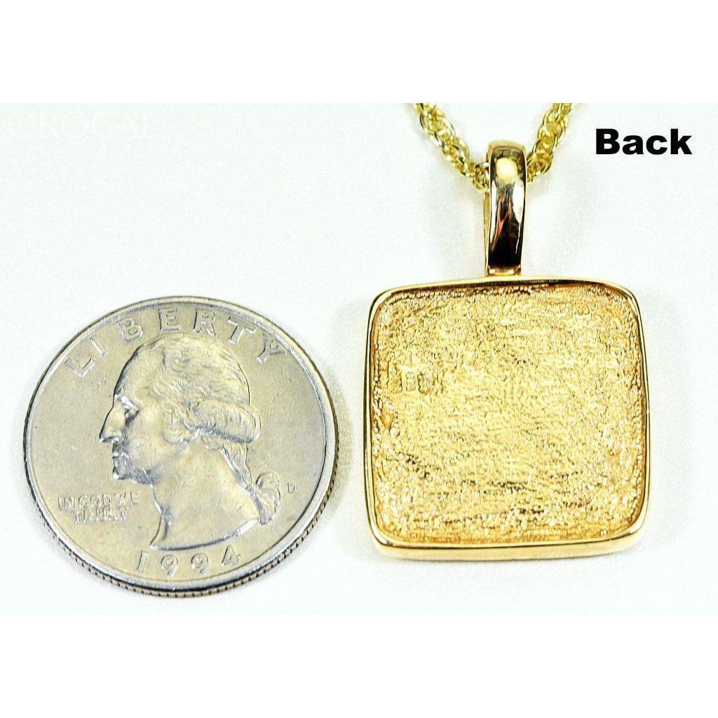 Orocal Gold Quartz Pendant PN1107Q-Destination Gold Detectors