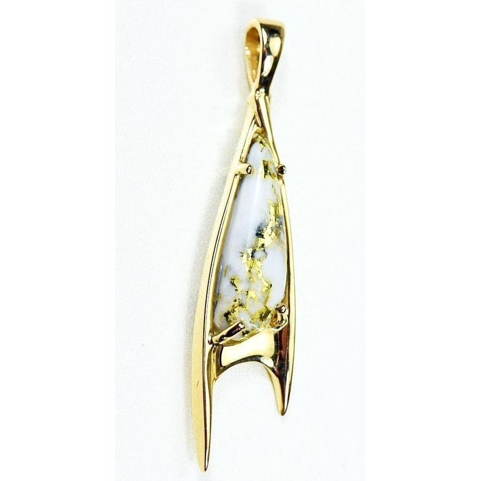 Orocal Gold Quartz Pendant PN3700QX-Destination Gold Detectors
