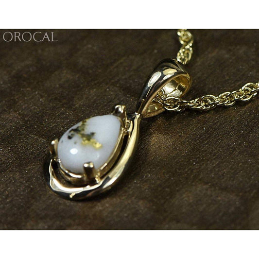 Orocal Gold Quartz Pendant PN442QX-Destination Gold Detectors