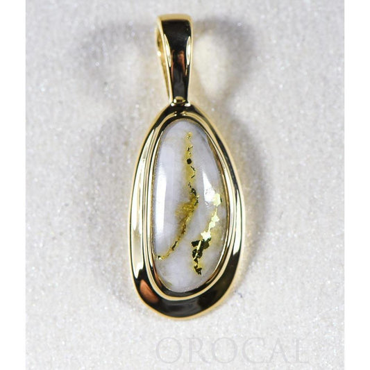 Orocal Gold Quartz Pendant PN762Q-Destination Gold Detectors