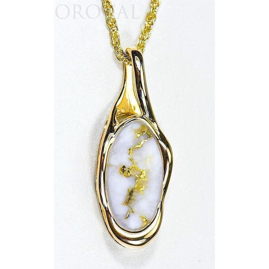 Orocal Gold Quartz Pendant PN790QX-Destination Gold Detectors