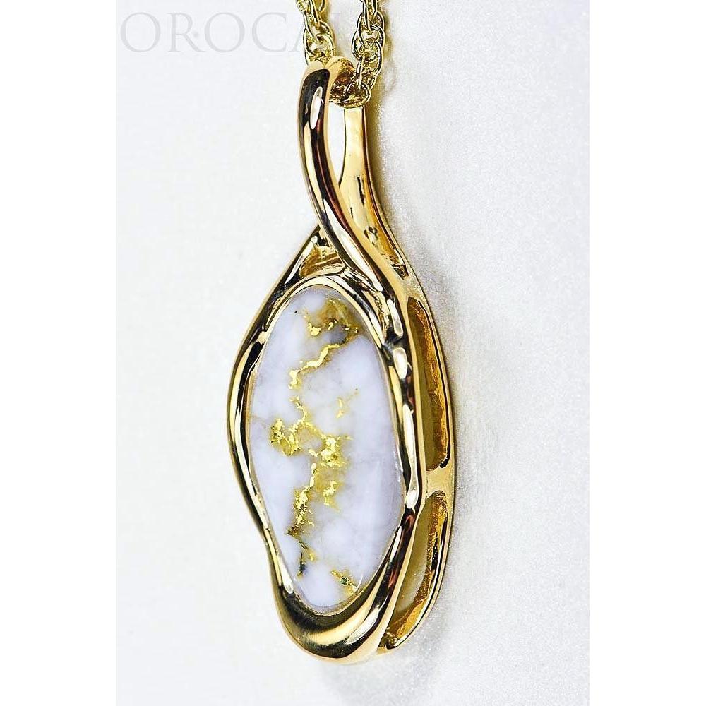 Orocal Gold Quartz Pendant PN790QX-Destination Gold Detectors