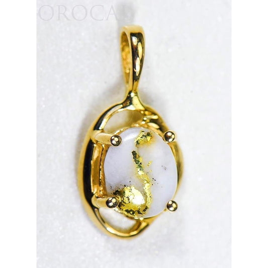 Orocal Gold Quartz Pendant PN805XSQX-Destination Gold Detectors