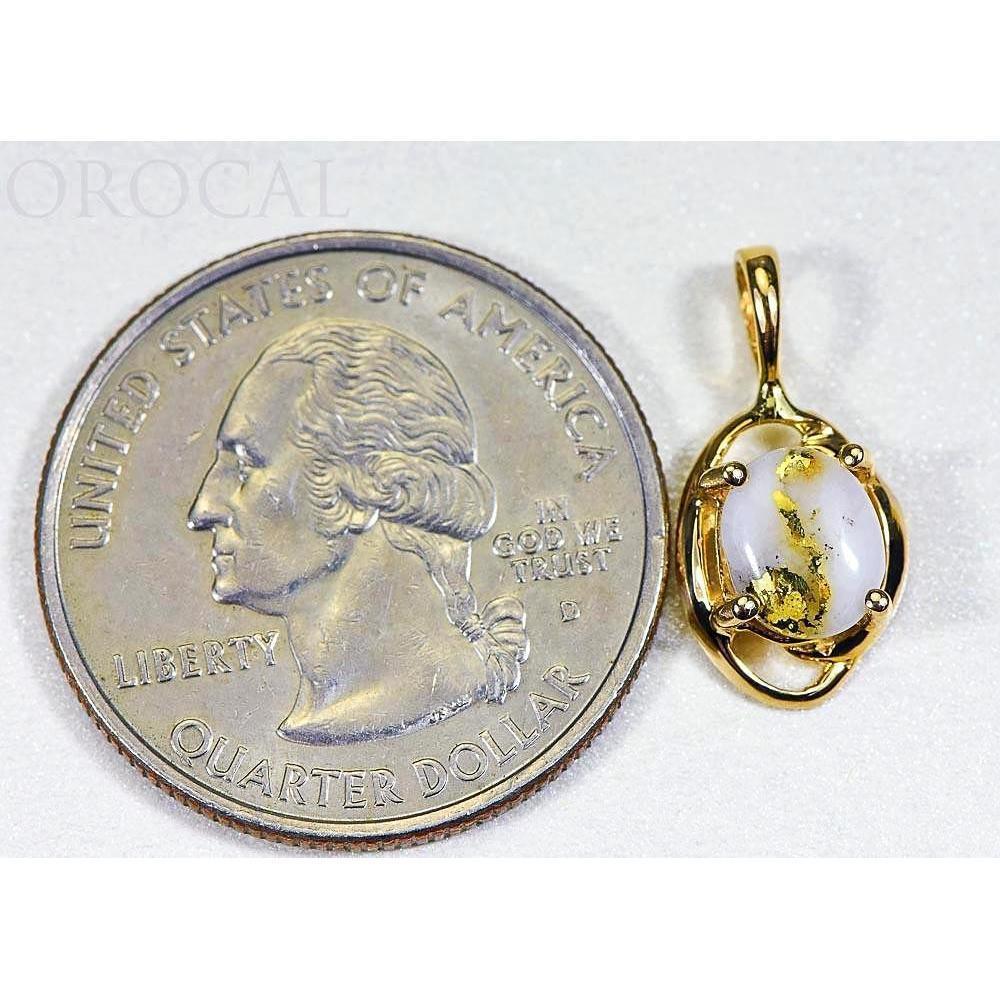Orocal Gold Quartz Pendant PN805XSQX-Destination Gold Detectors